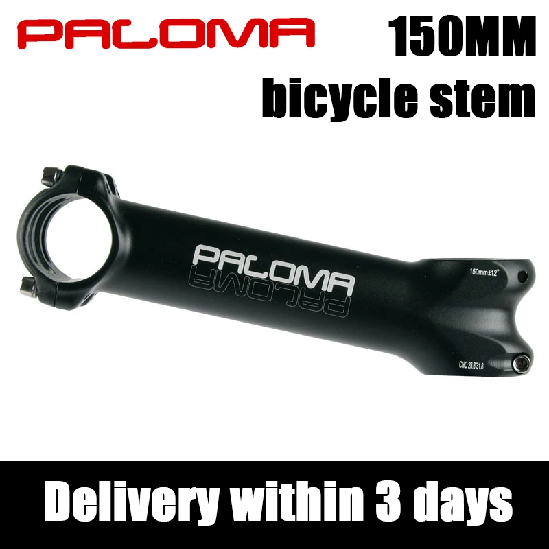 

Paloma Bicycle Extended Stem 150mm Long 12 Degree CNC Handle 28.6 * 31.8mm Mountain Bike Road Bike Equipment Accessories