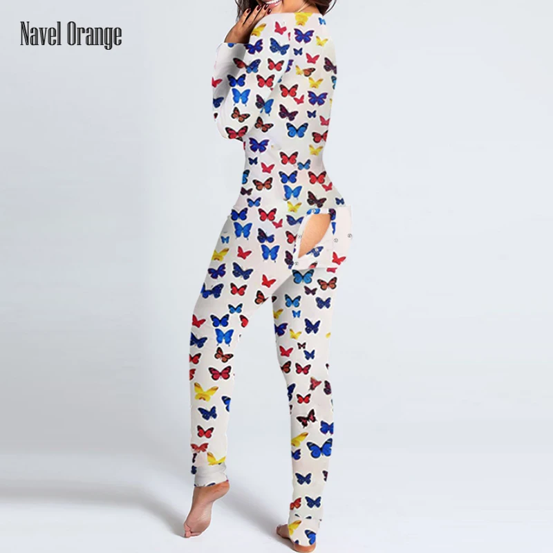 New Women V-Neck Sexy Jumpsuit Pajamas Summer Loungewear Button Flap Simple Bodysuit Slim Short Sleep Wear Rompers Dropshipping