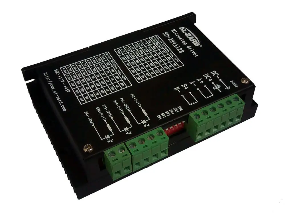 

Two-phase stepper driver 4A 128 subdivision SD-2H4A128 low heat