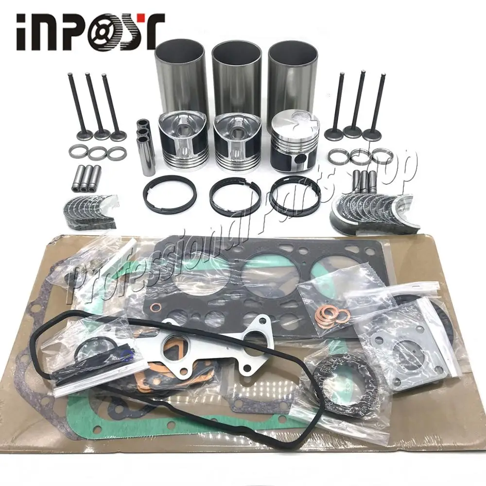 STD K3D Overhaul Rebuild Kit For Mitsubishi Engine For Iseki TU170F TU177 Tractor Repair