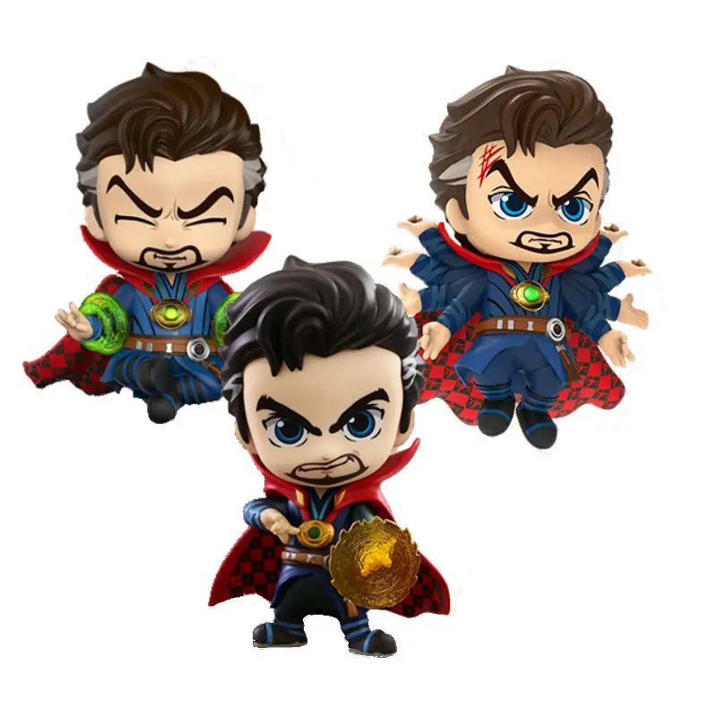 

Marvel Avengers Doctor Strange Action figure 10cm Cute 3 Styles Doctor Strange Super hero Model Dolls Toys for Children Gift