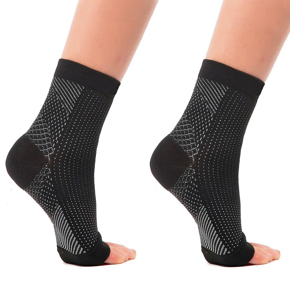 Pain Relief Ankle Socks Women Ankle Heels Support Men Compression Foot Protect Sleeve Heel Arch Support