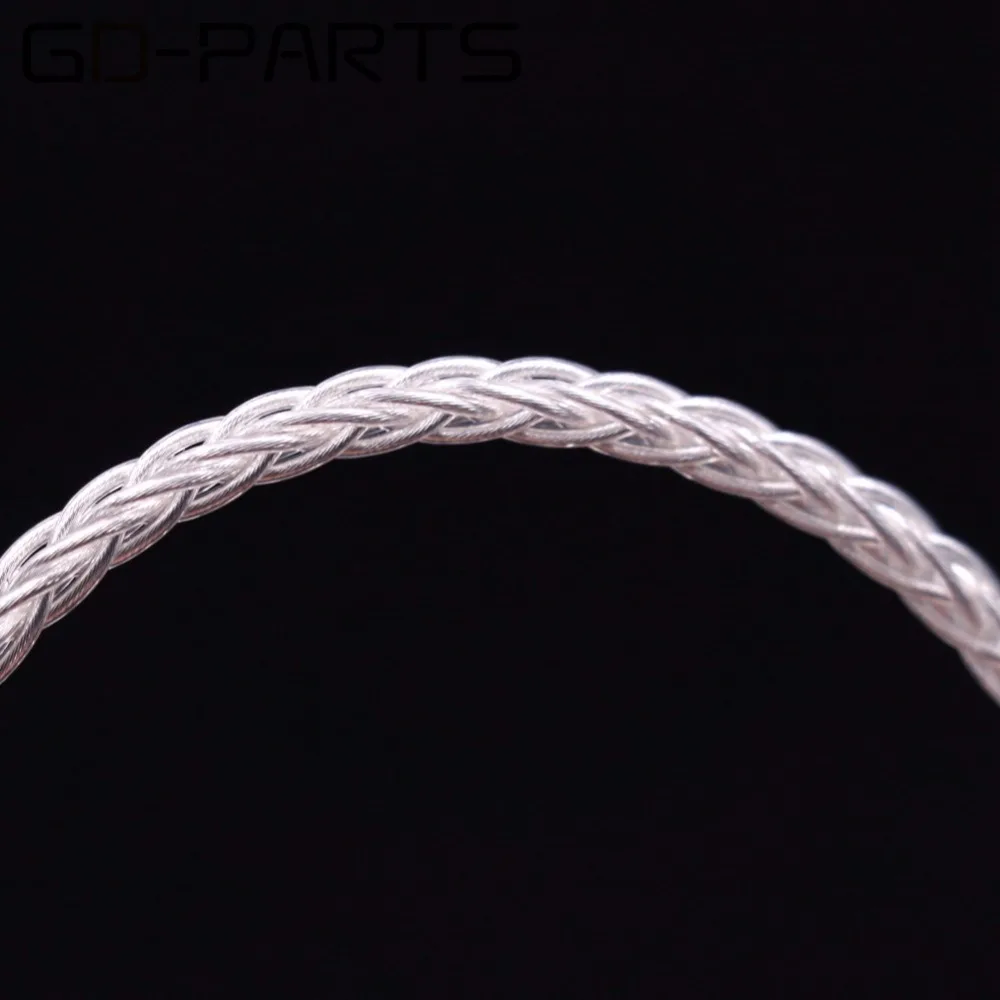 TOP-HiFi 10cm 8 core placcato argento 2.5mm TRRS bilanciato a 2x 3pin XLR cavo adattatore Audio femmina per AK240 AK380 AK320