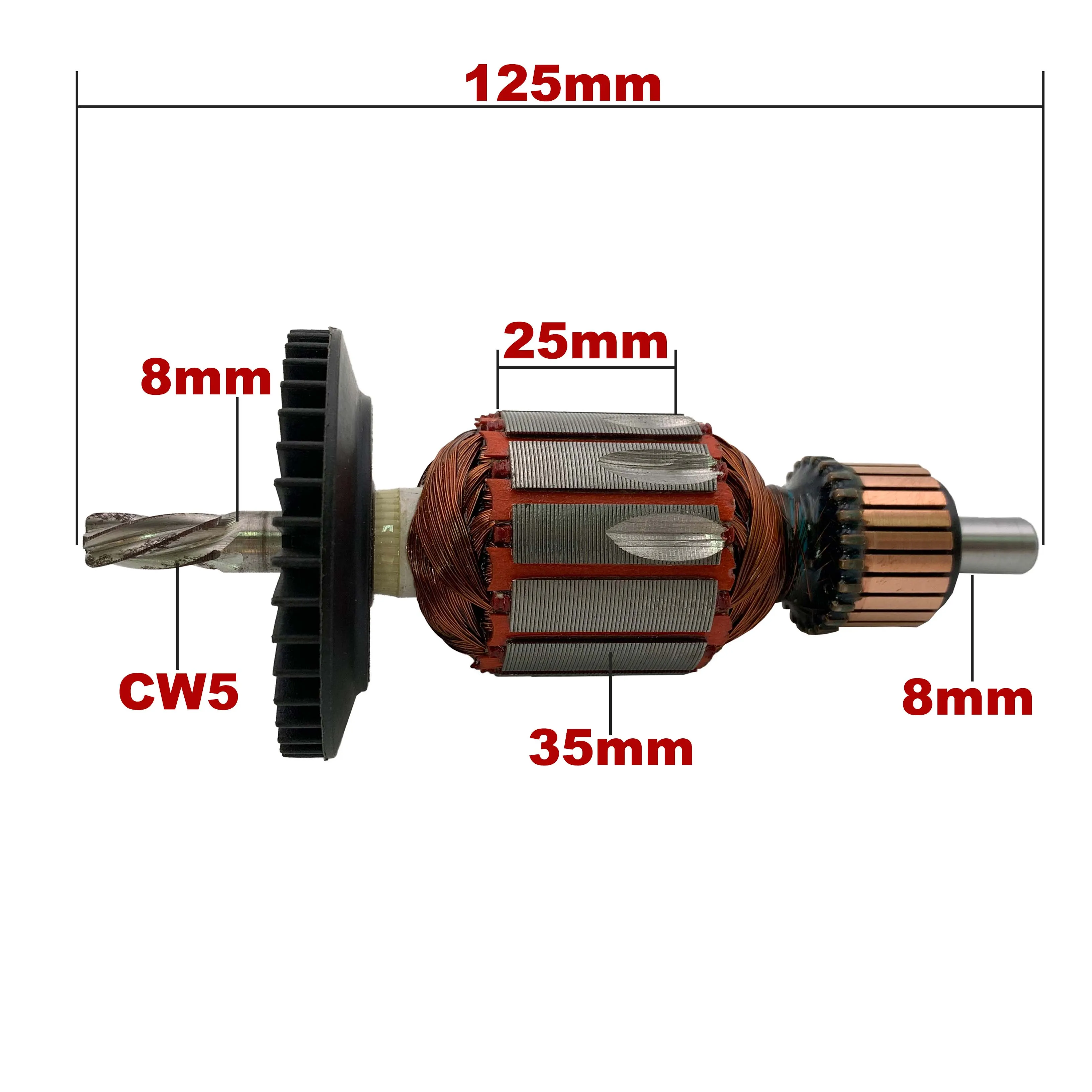 AC220V-240V Armature Rotor Anchor Stator Replacement for BOSCH Cordless Drill GBM6RE GBM 6RE