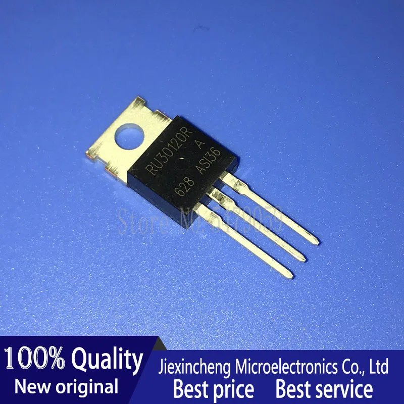 10PCS RU30120R RU30120 TO-220 N-CH 30V 120A 새로운 원본