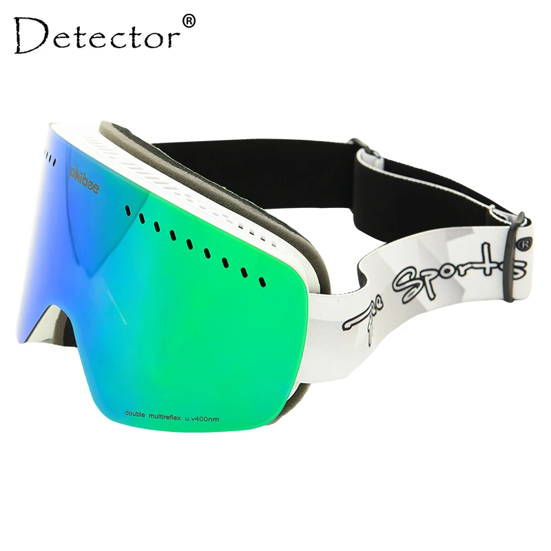 

Detector Kids Ski Goggles Children Double Lens UV400 Anti-fog Mask Snow Glasses Skiing Girls Boys Skateboard Snowboard Goggles