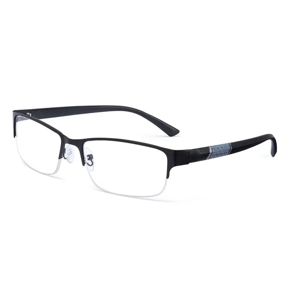 Metall Anti-Blaulicht Lesebrille weitsichtige Brillen Männer Business Brillen Dioptrien 0 1,0 1,5 2,0 2,5 3,0 3,5 4,0