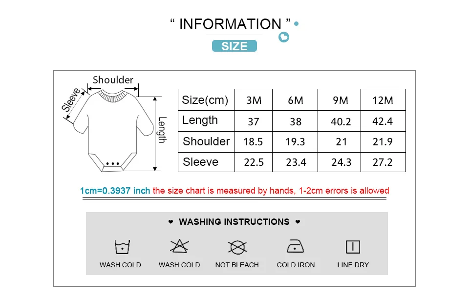 Kiddiezoom New Baby Boys Bodysuit Long Sleeve Cotton Baby Boy Girl Clothes Newborn body bebe infantil Clothing