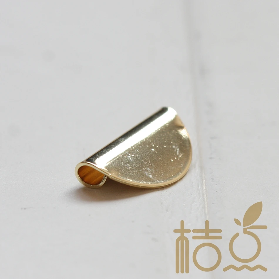 

Поставка своими руками — полукруг из твердой латуни для поиска — проставка 20x10 мм (3733C-V-175)