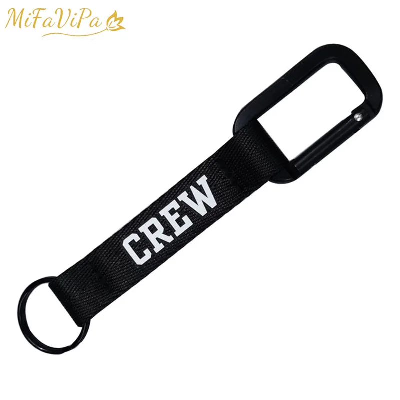 1 PC Cabin Crew Pilot llavero Keychain Flight Crew Aviation Gift Carabiner Captain Sleutelhanger Porte-cles Fashion Trinket