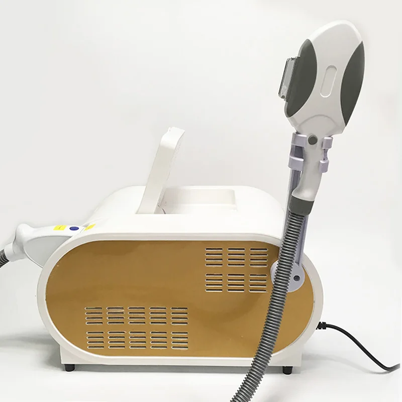 Economical portable IPL Elight hair removal and skin whitening 640nm, 530nm, 480nm three-wavelength machine