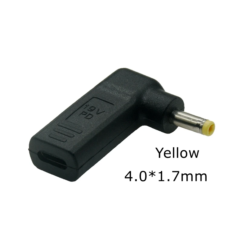 Adapter PD to DC 4.0 x 1.7 Type-C Female to Laptop Power Connector Electronic Component PD Fast Charge Adapter