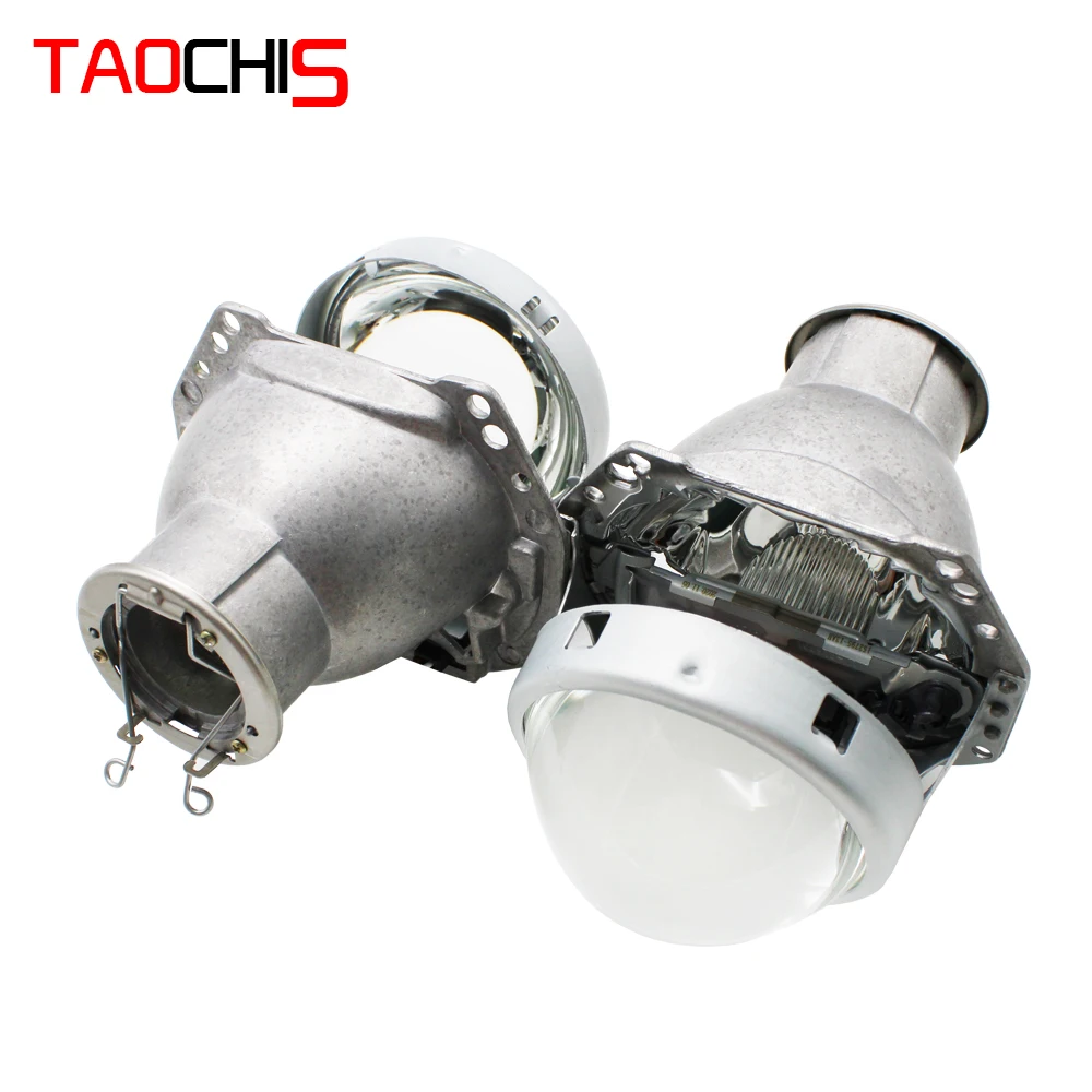 

TAOCHIS 3.0 inches Head light retrofit HELLA 3R G5 bi xenon projector lens Using H7 Halogen Projector Xenon LED lamps