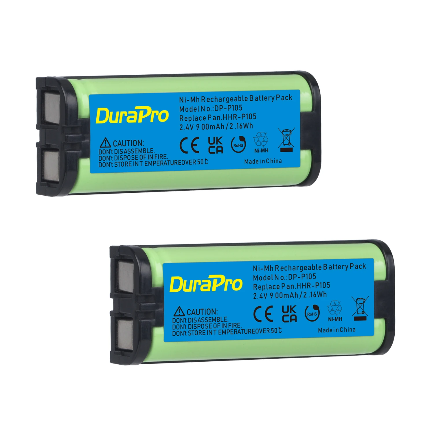 HHR-P105 HHR-P105A Battery for Panasonic KX-TGA241 KX-TGA242 KX-TGA243 KX-TGA246 TGA570 TGA571 Handset Telephone Type 31 Battery