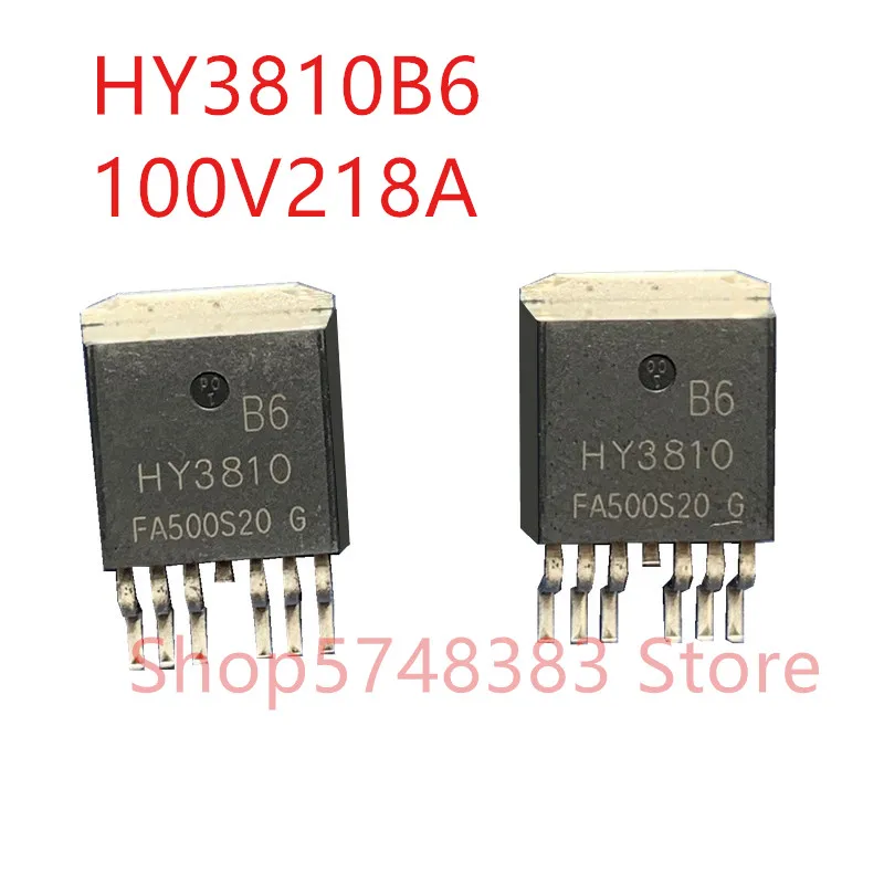 10PCS/LOT 100% new original HY3810B6 HY3810 100V 218A TO-263-6 MOS tube