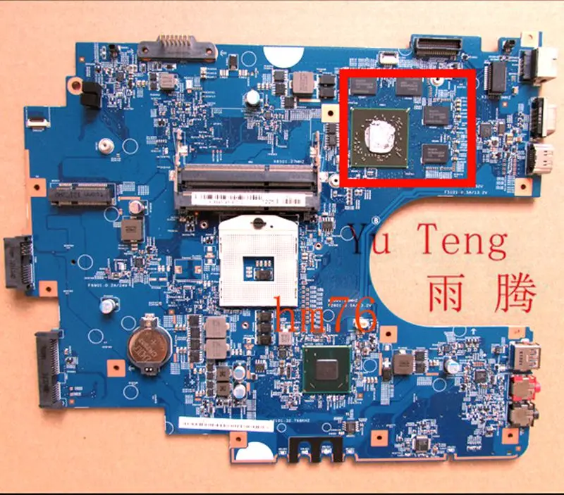 

MBX-267 for Sony SVE171 SVE1711F1EW series laptop motherboard Z70CR MB S1204-2 48.4MR05.021 hm76 motherboard with graphics