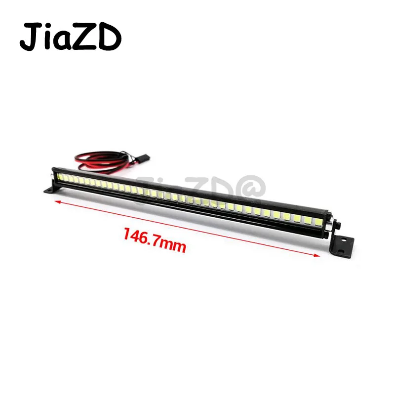 New RC Car Roof Lamp 24 36 LED Light Bar for 1/10 RC Crawler Axial SCX10 90046 90060 SCX24 Jeep Wrangler JK Rubicon Body F05