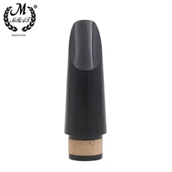 M MBAT boquilla de clarinete ABS negro, boquilla de clarinete profesional portátil, accesorios y piezas de instrumentos musicales de viento de madera