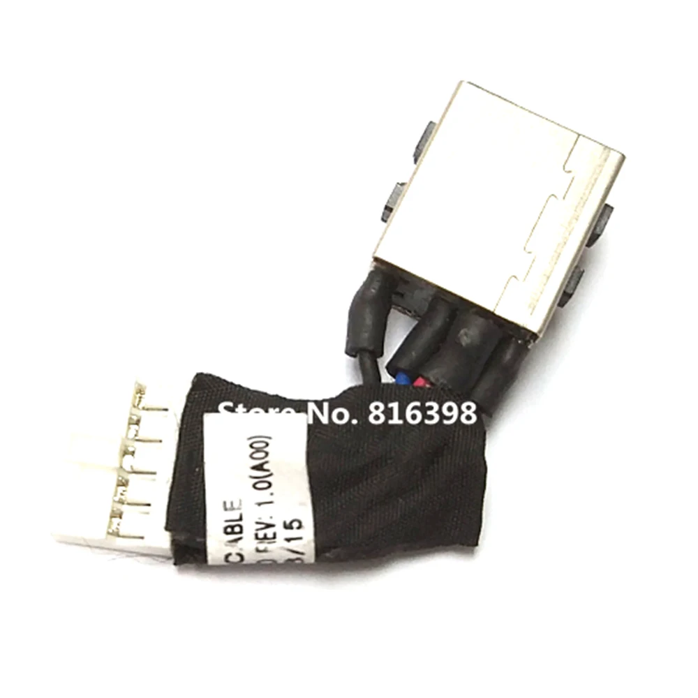 New DC Power Jack For DELL Latitude E5580 M3520 DC IN CABLE DC30100ZP00 098C6H