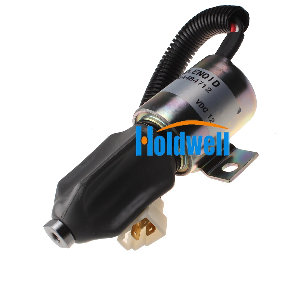 Holdwell New 12V Fuel Shut Off Solenoid D.C. Solenoid 1751ES-12E7UC5B1S1 SA-4847-12 12V for Woodward 1700 Series