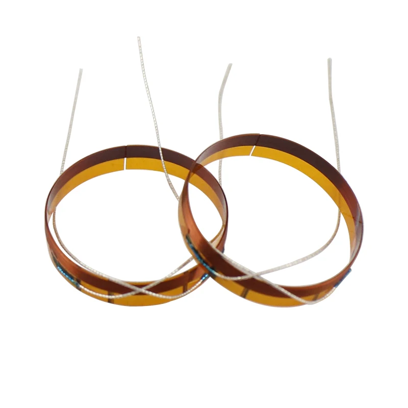 GHXAMP 24.8mm Loudspeaker Voice Coil High Circle Tweeter Coil Horn Treble Repair Part 2pcs