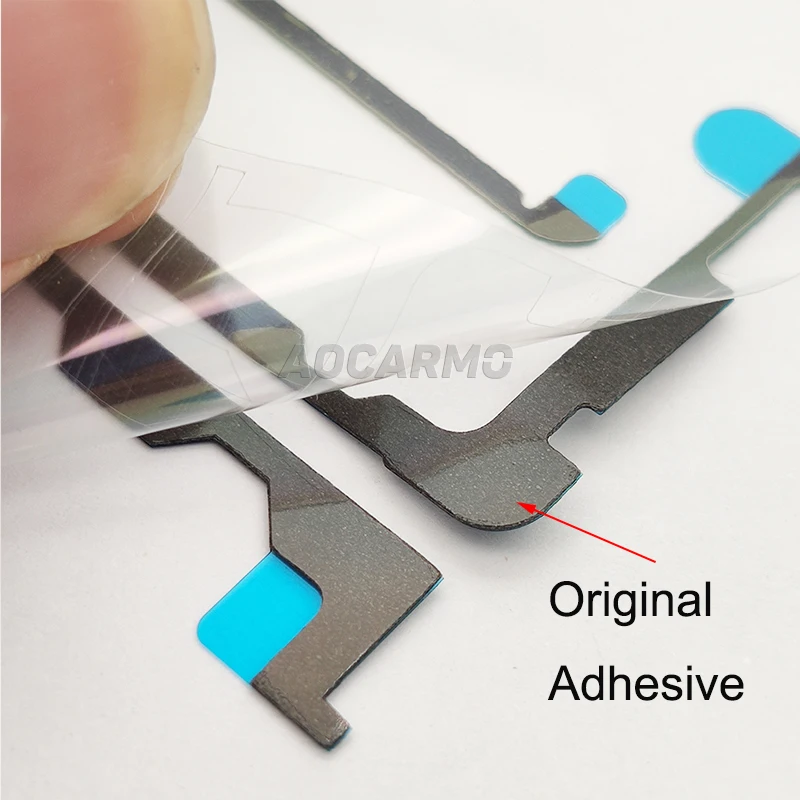 Aocarmo For SONY Xperia 1 / XZ4  J9110 X1 Full Set Front LCD Adhesive Rear Back Cover Sticker Battery Mic Earpiece Tape Glue