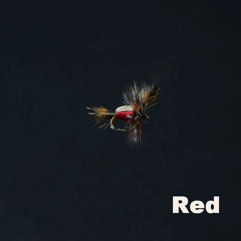 Contemplation 14-16 #4 Opsional Gaya Humpy Mengambang Ikan Trout FLY 5 Pcs Air Cepat Penarik Visibilitas Yang Baik dry Terbang Besar Tubuh Humpy