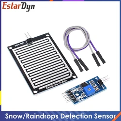 Snow Raindrops Detection Sensor Module Rain Weather Module Humidity For Arduino Relay Control Module Rain Water Sensor Module