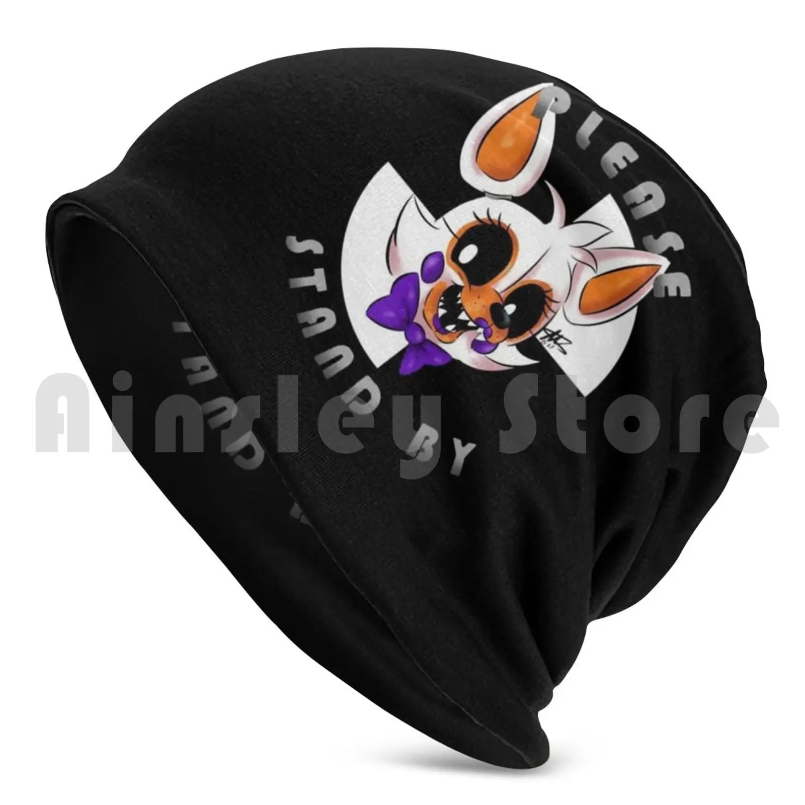 L-O-L , Please Stand By! Beanie Hedging Cap DIY Print Cushion Fnaf Lolbit Mangle Foxy Funtime