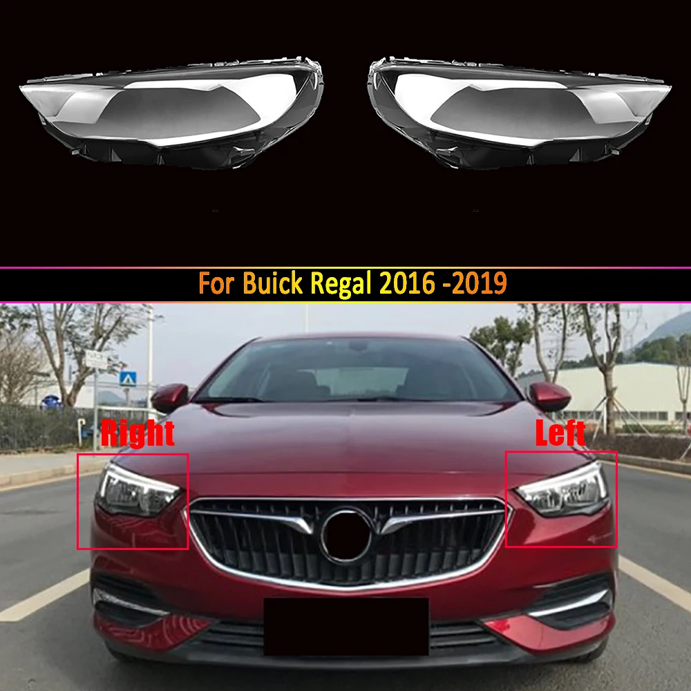 Car Front Headlight Lens For Buick Regal 2016 2017 2018 2019 Headlamp Cover Replacement Auto Shell Lampshade Glass Case