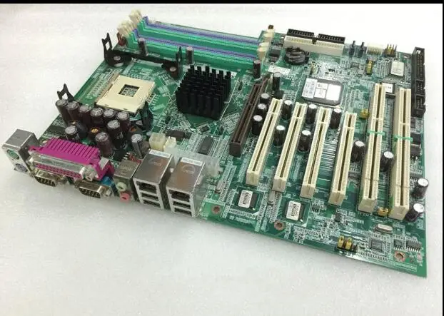 

AIMB-744 100%OK Original Embedded IPC Mainboard ATX Industrial Motherboard AIMB-744G2 4*PCI 2*COM 2*LAN With CPU RAM