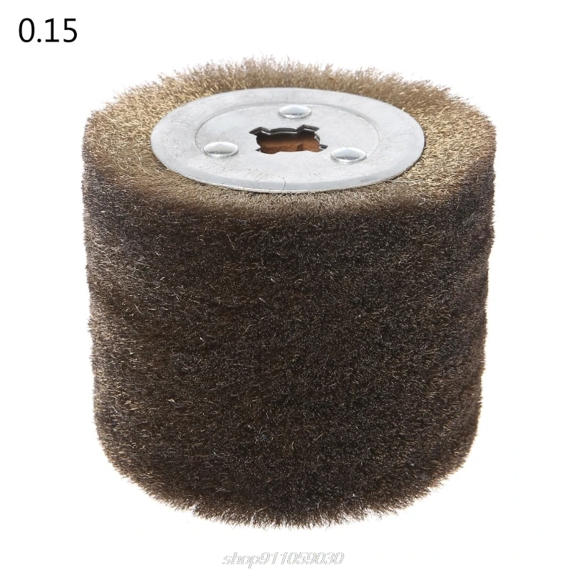 Imagem -02 - Rebarbação Abrasivo Fio Redondo Escova Polimento Roda Buffer Moagem J26 21 Dropshipping Aço Inoxidável