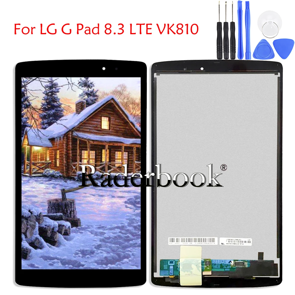 

8.3' Inch'' LCD Display + Touch Screen Digitizer Glass Assembly For LG VK810 Tablet Pc Parts