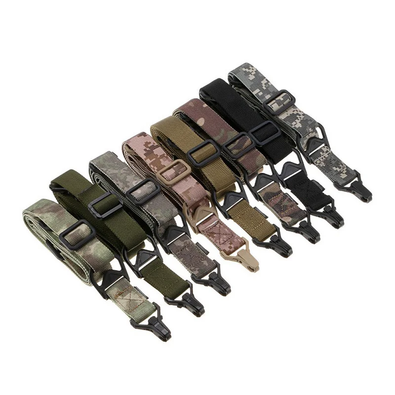 

Тактический ремень для пистолета MS3, 2-точечный ремень, веревка, регулируемая длина, нейлоновый плечевой ремень для пистолета, веревка для страйкбола