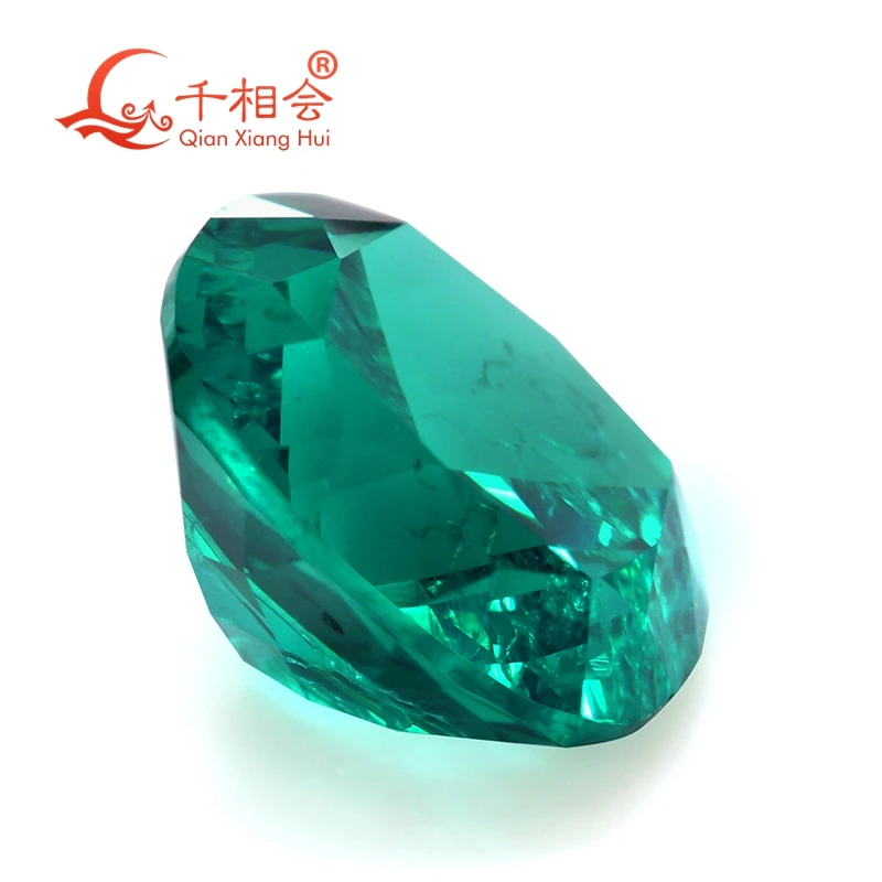 

Cushion Shape Nano Sital YAG Paraiba Color Loose Gem Stone Unique Cut Minor Cracks Inclusions - Unique Cut Gemstone