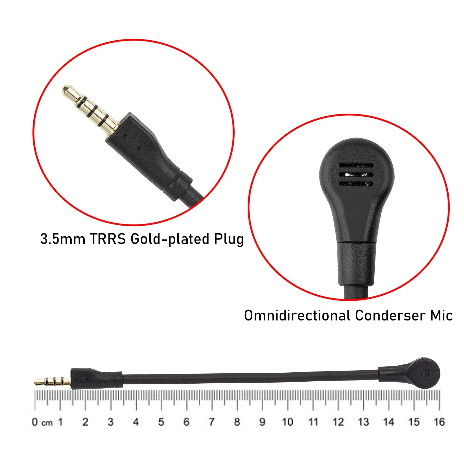 Игровой микрофон OFC, сменный разъем Aux 3,5 мм, для Steelseries Arctis 1 1,0, проводная Беспроводная игровая гарнитура