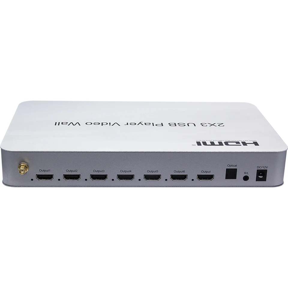 Dispositivo de extração de áudio com processador, 2x3, conjuntos de 2x2, 3x3, hdmi, usb, controle de parede e vídeo, extração de áudio, ethernet,