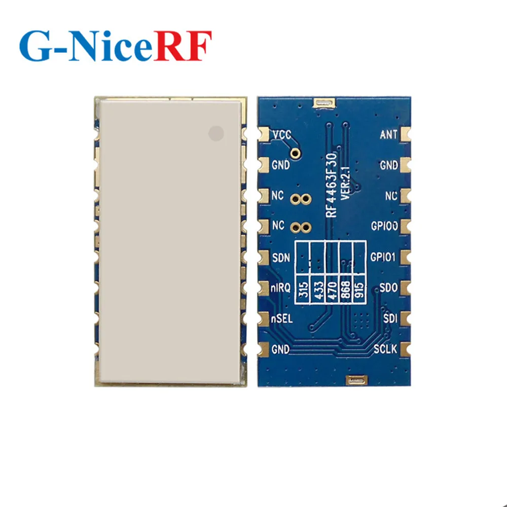 Imagem -02 - Placa de Desenvolvimento de Debug da Tela Lcd para o Módulo sem Fio Rf4463f30