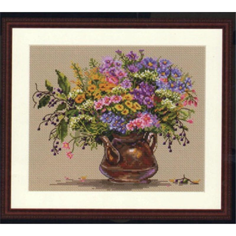 

ZZ4706 For Needlework Kit NOT PRINTED Cross Stich Painting Set Cross Stitch Kits Cross-stitch Embroidery Set Stitch Kits Cross