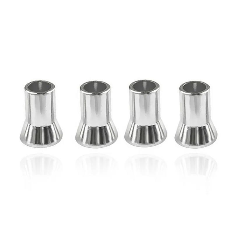 4pcs TR413 Chrome Car Truck Tire Wheel Tyre Valve Stem Hex Caps with Sleeve Covers Car Tire Wheel Accessories Universal Products