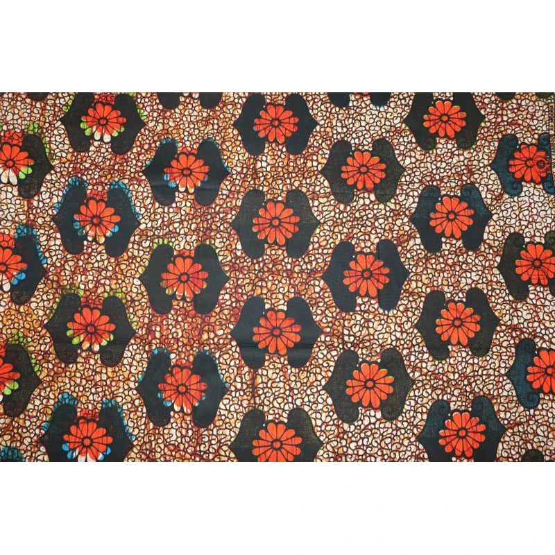 100% cotton wax african fabric high quality african  wax print fabric for dresses wax fabric