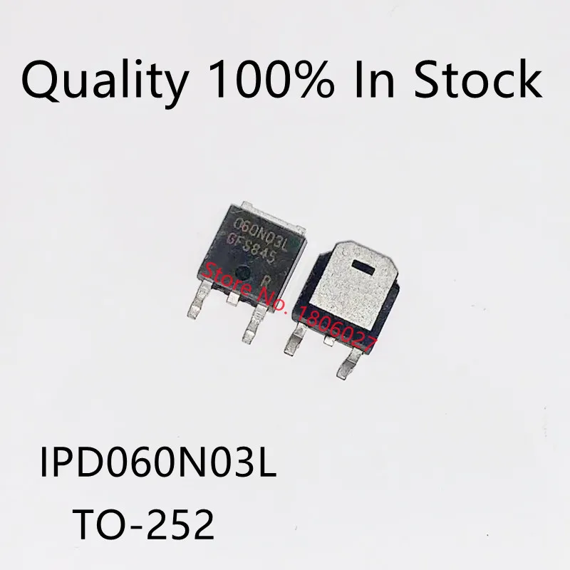 10PCS/ LOT IPD060N03L TO-252 / CEU83A3G CEU83 / IPD088N06N3 / IPD50N08S4-13 4N0813/ IPD50R950CE/ 2N06L64  / IPD040N03L /AOD2908