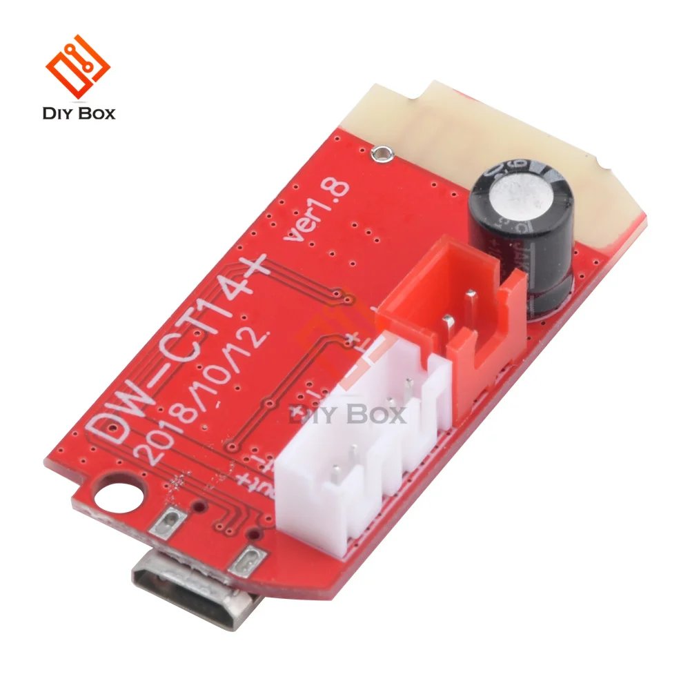 DC 3,7V 5V 3W Digitale Audio-Verstärkerplatine Doppelplatte Bluetooth-Lautsprecher-Modifikations-Sound-Musikmodul Micro-USB – Detail 7