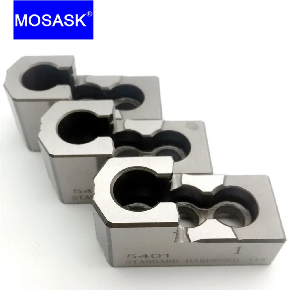 MOSASK 5 6 8 10 Inch  CNC Lathe Accessories Standard Hollow Collet Hydraulic Hard Jaw