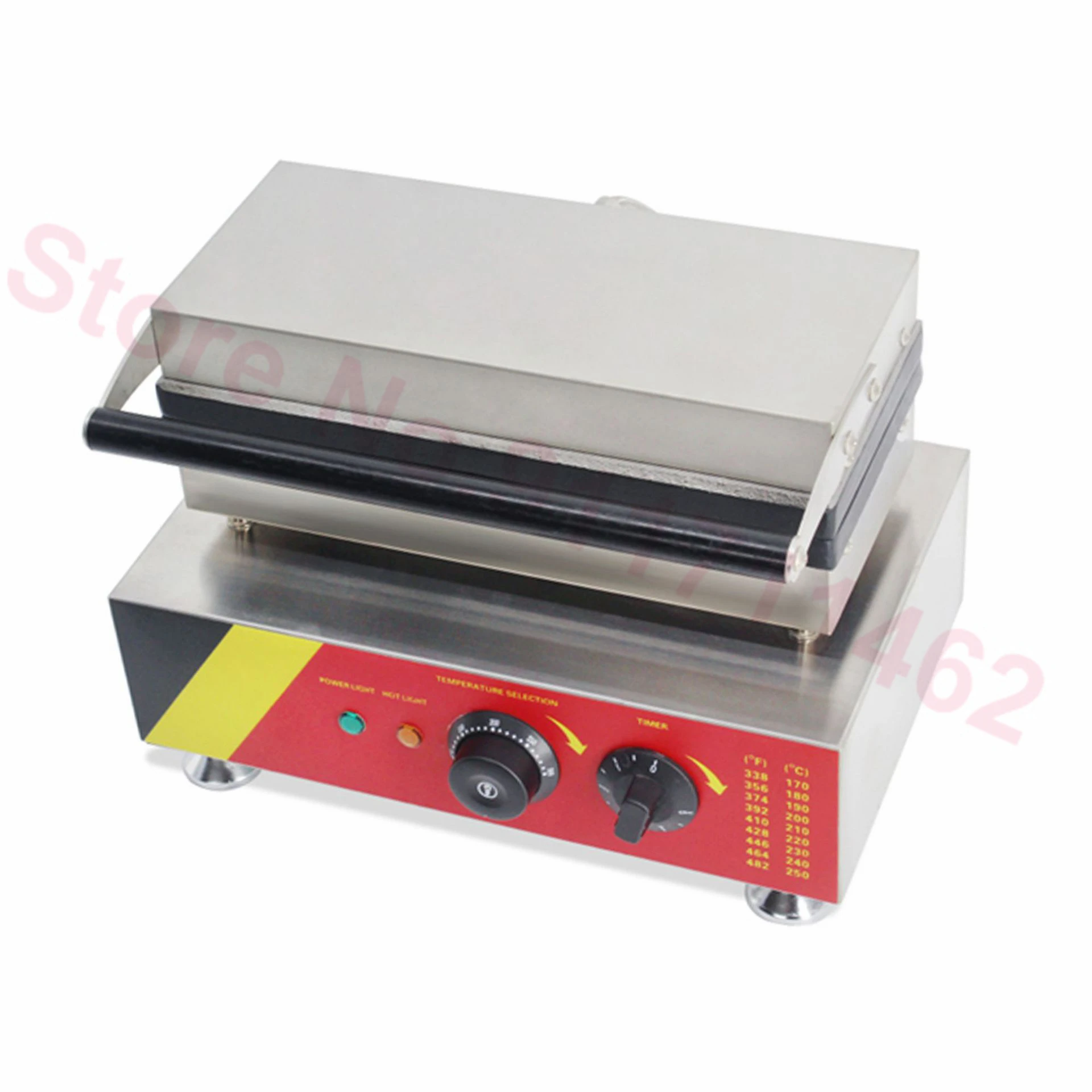 Máquina para hacer gofres eléctrica con forma de dibujos animados, plancha para gofres con forma de oso bonito, 2 uds./placa