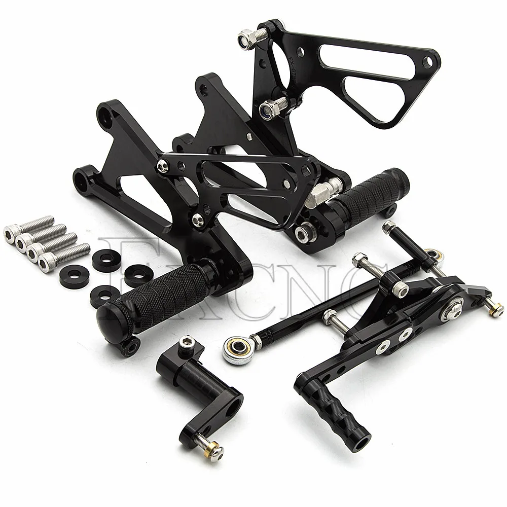 For Triumph Street Triple 675 DAYTONA 675R 2006-2012 CNC Motorcycle Quick Shift Rearset Rear Set Footpeg Foot Rest Peg Footrest