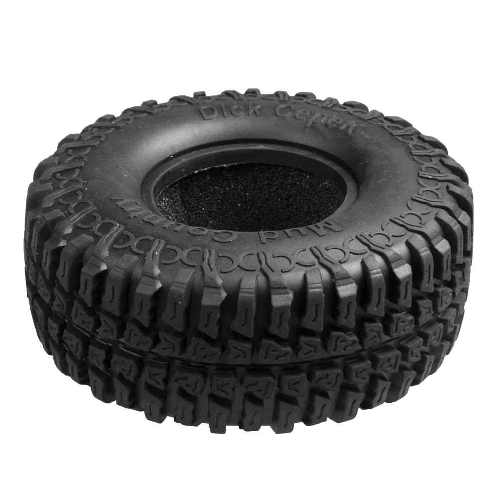 AXSPEED 1.9 Inch Rubber Tyres 100mm Wheel Tires for 1/10 RC Rock Crawler Car Axial SCX10 Accessories