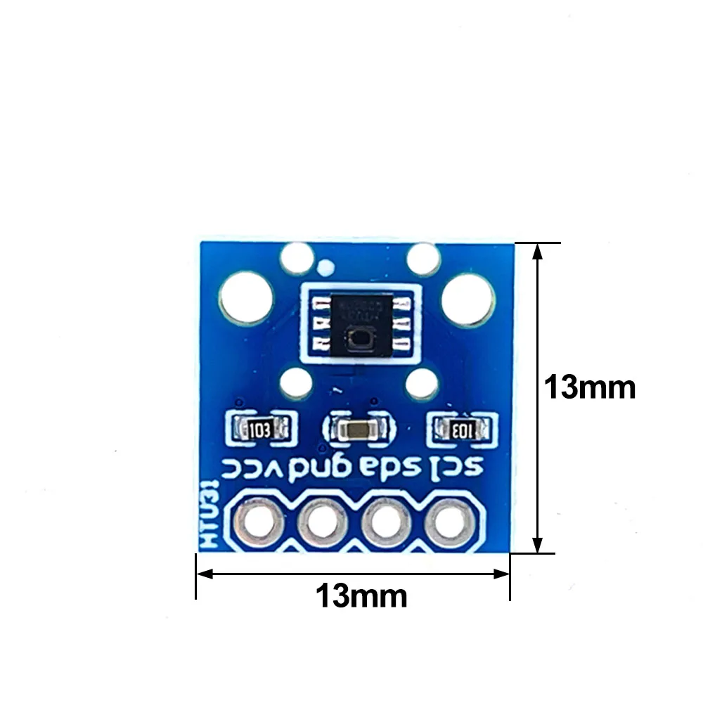 HTU31D Temperature And Humidity Sensor Module I2C High-Precision Probe HTU21D Upgrade Version HTU31 For Arduino DC 3.3~5.5V