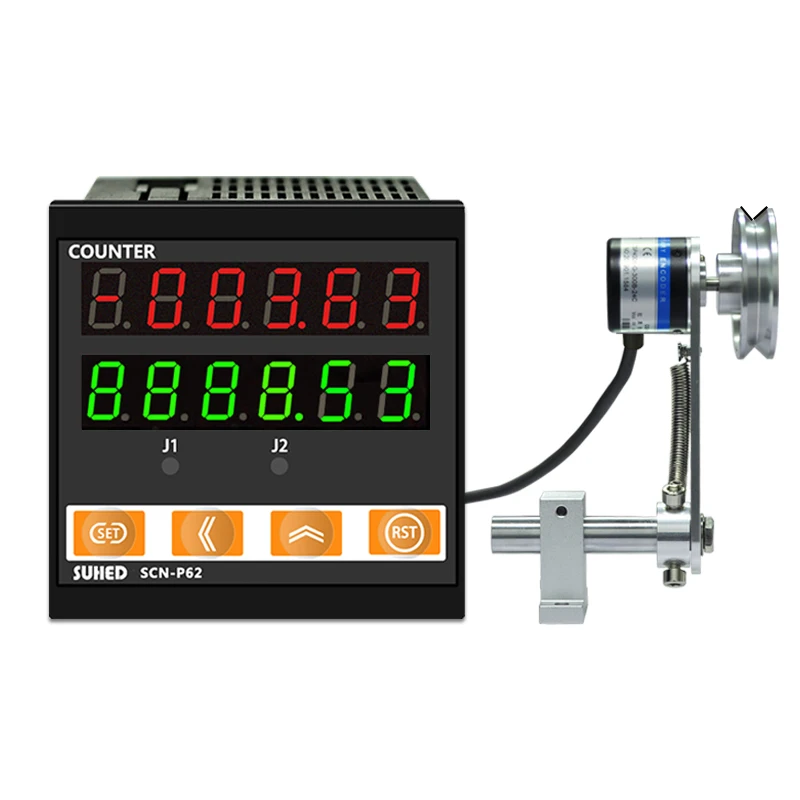 Meter Counter ElectronicDigital Display Meter Meter Cloth Inspecting Machine with Control Edge Banding Machine Meter Counter P62