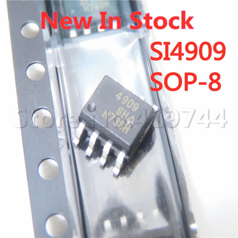 

10 шт./лот SI4909DY SI4909DY-T1-E3 SI4909 4909 SOP-8 SMD dual P channel 40V 8A MOS tube в наличии новый оригинальный IC